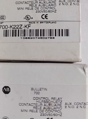 配件AB继电器700K22ZKF议价