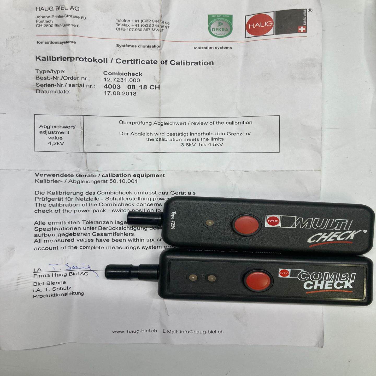 德国HAUG MULTI CHECK TYPE7229；HA（电子设备）