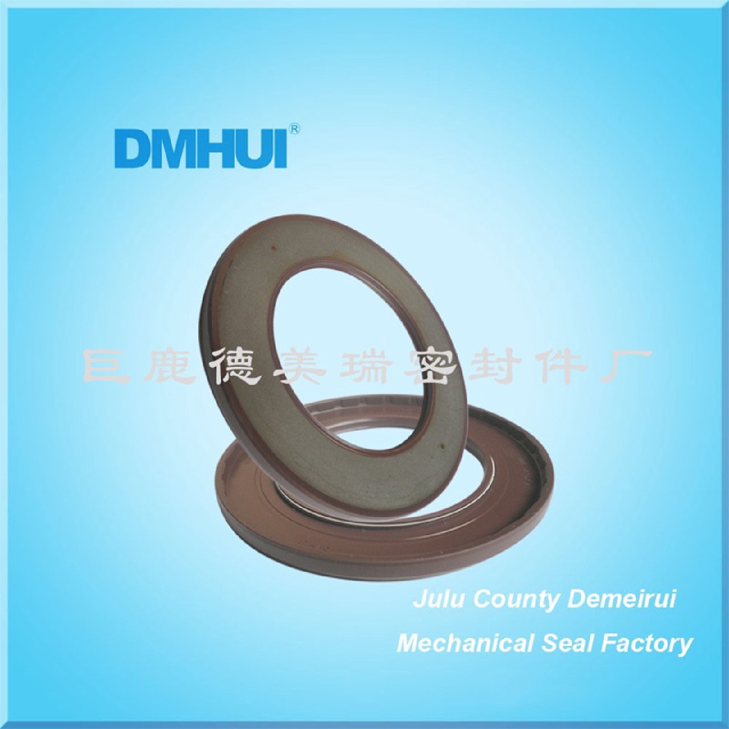 DMHUI马达骨架油封耐高温高压油封70*90*7/5.5氟橡胶油封
