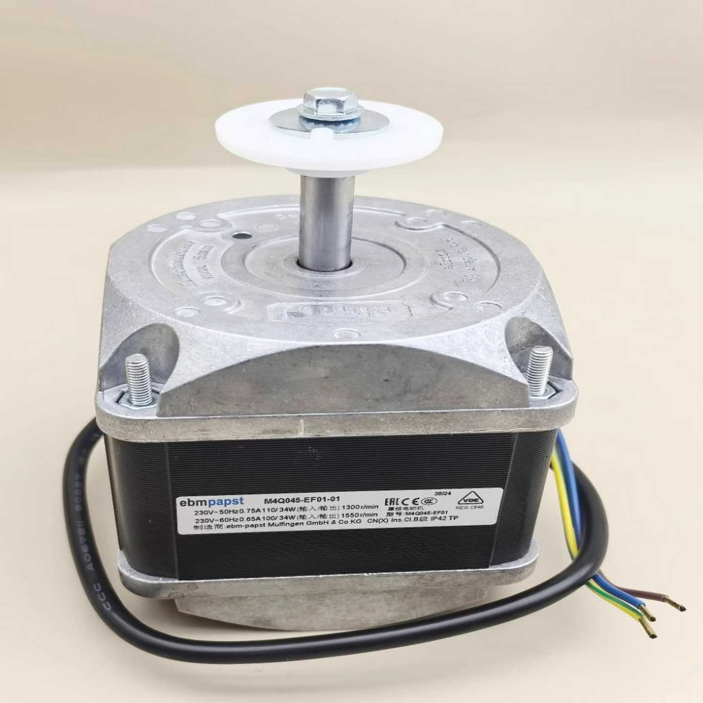 议价-ebmpapst罩极电动机制冰机M4Q045-EF01-0134W25W23W18W16W1
