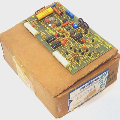 NEW PARAMETRICS 100001 FREQUENCY CONTROLLER PJE CARD