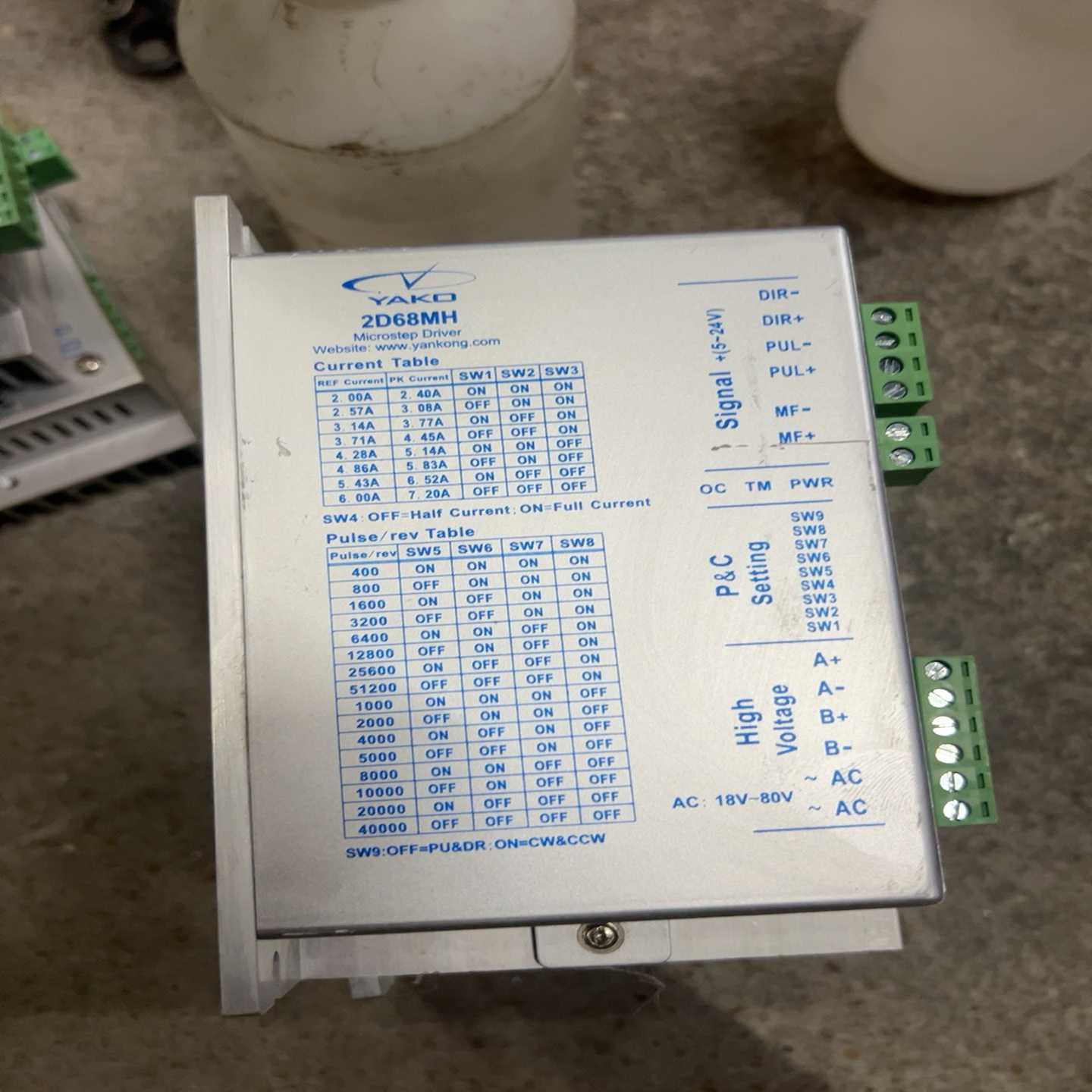 研控YAKO86步进驱动2D68MH驱动器--议价商品