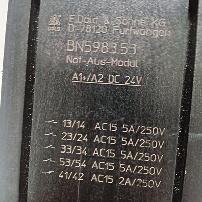 议价德国多德DOLD安全继电器BN5983图非议价