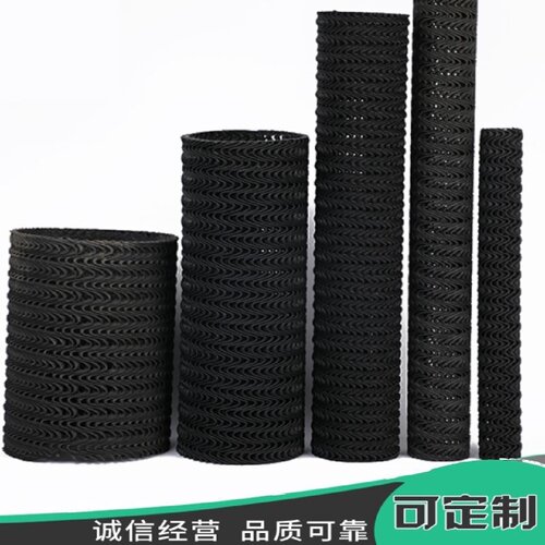 曲纹网状HDPE硬式透水管盲沟网管渗滤集水暗沟聚乙烯硬管地下塑料