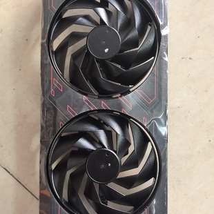 议价蓝宝石RX7700XT白金版显卡双风扇散热实物拍摄核对信息议价
