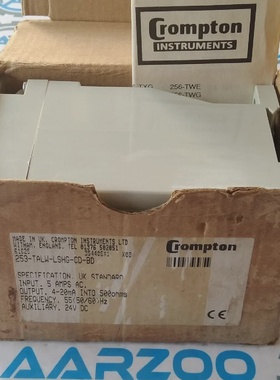 Nuevo Transductor De Corriente Crompton 253TALW 60HZ