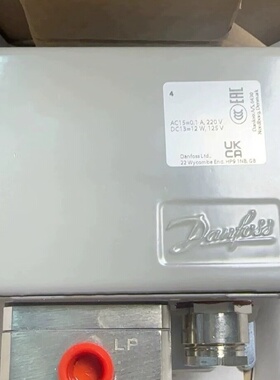 询价-Danfoss丹佛斯压力开关型号KPS39工作