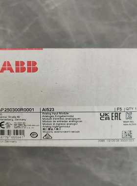 询价ABBAI523模拟量输入模块，型号1SAP250300R