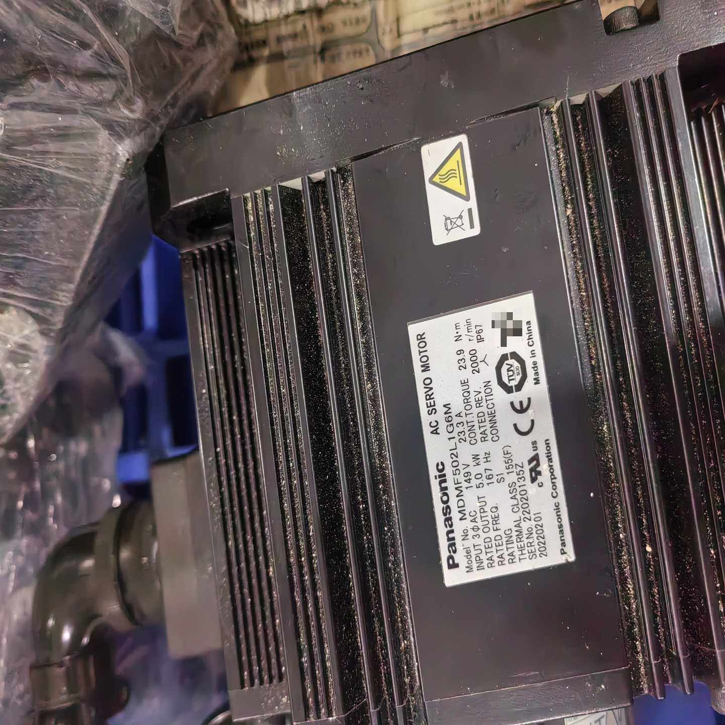 松下伺服电机MDMF402L1G6M，4.0kW功率，138--议价商品