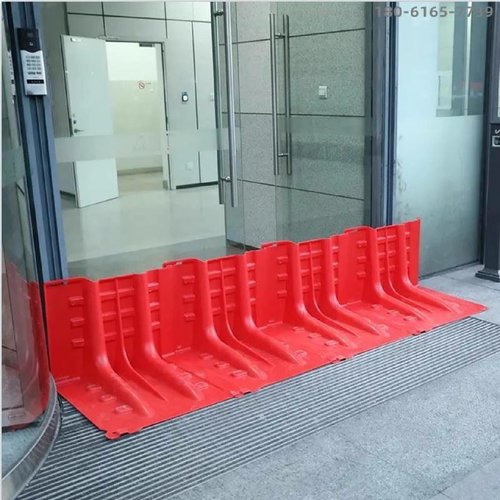 防洪防汛挡水板ABS塑料地下车库防水L型可移动拆卸家用加厚抗洪板