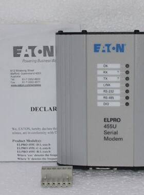 EATON 455UDL460W ELPRO 455UD Serial Modem