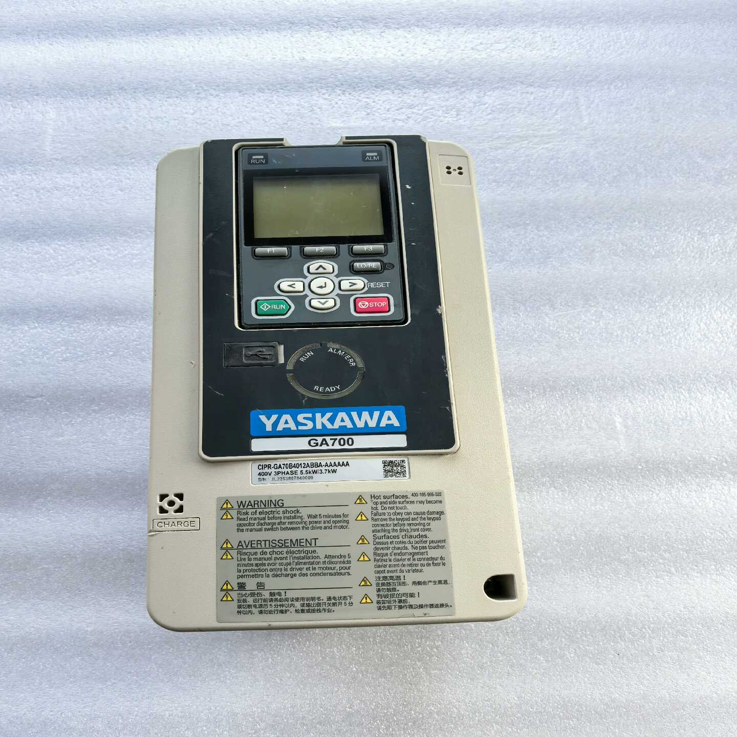 【议价】安川GA70T4012ABA变频器适用