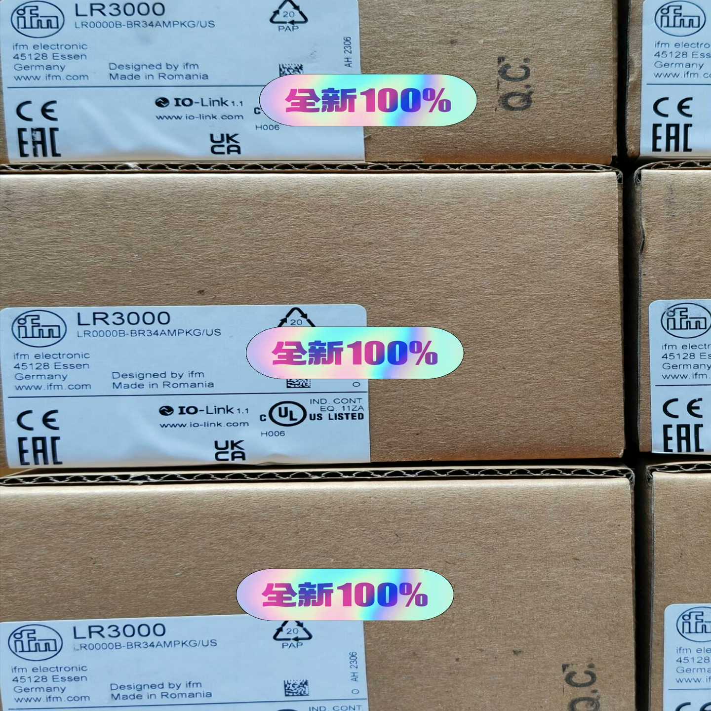 IFM易福门液位传感器LR3000，报价为准。询价