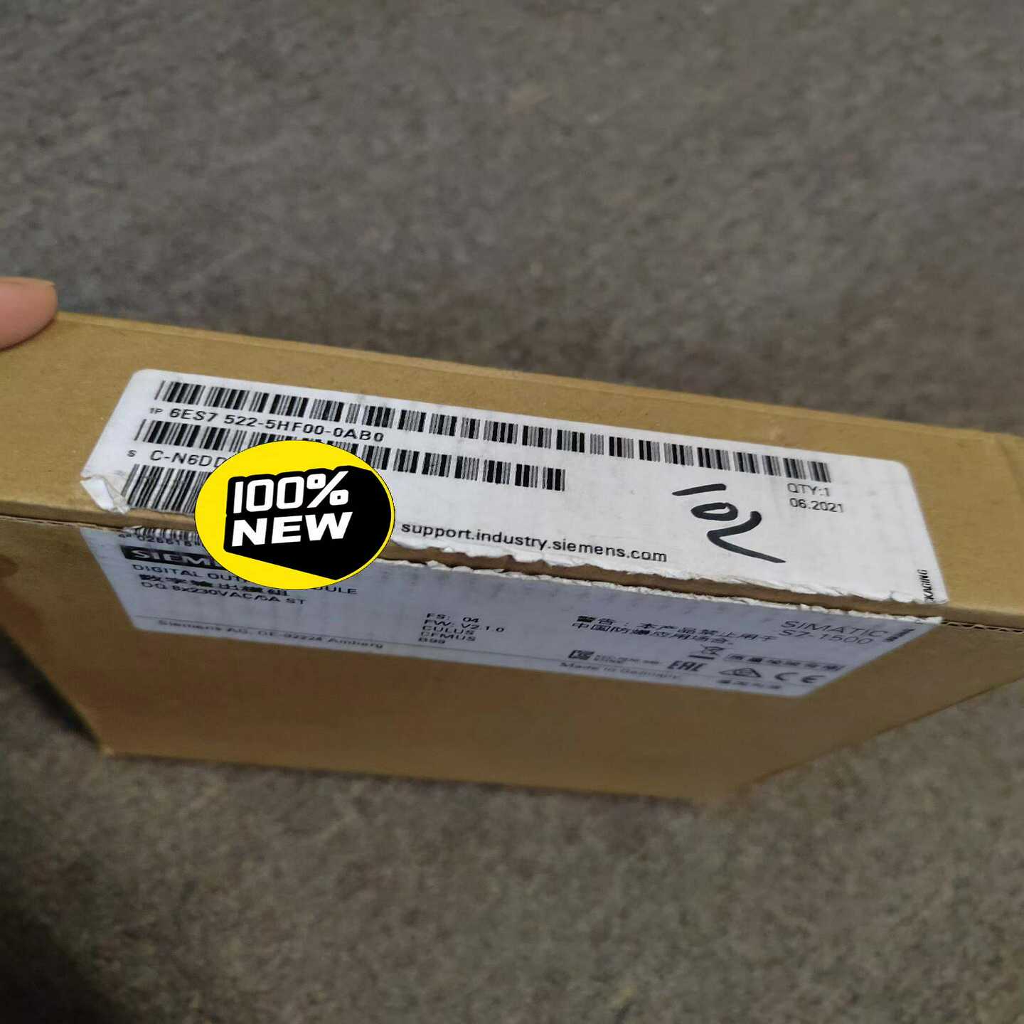 6ES7522-5HF00-0AB0仅开封#SIEM询价