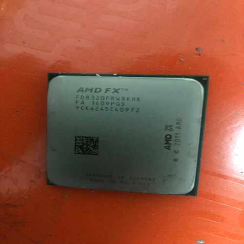 AMDCPU8320已测试完。询价