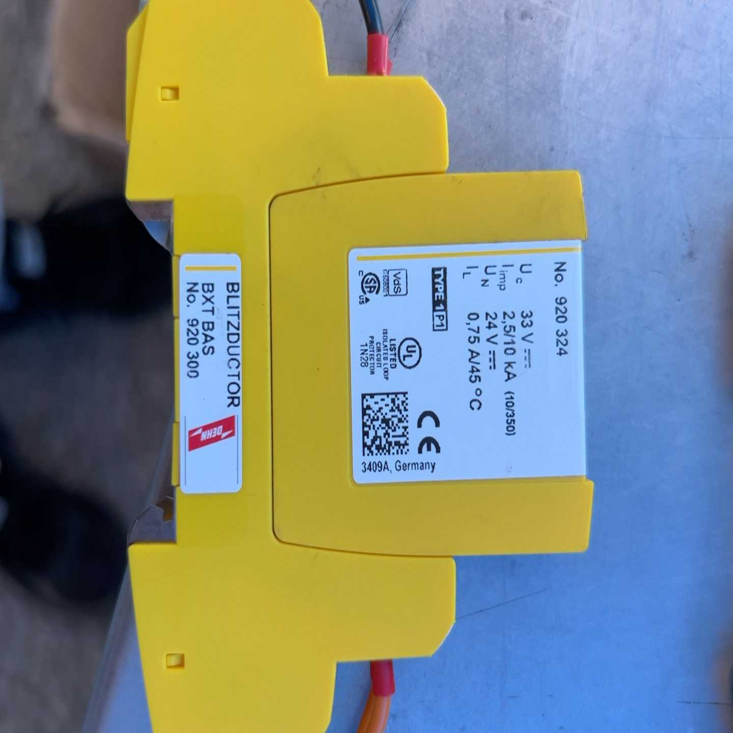 询价德国DEHN信号浪涌保护器BSPM4BE24盾牌模