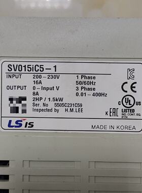 议价LS变频器SV015iC51适用