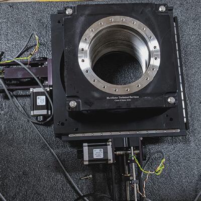 mcallister technical 8 conflat 4 travel UHV xy bellows assem