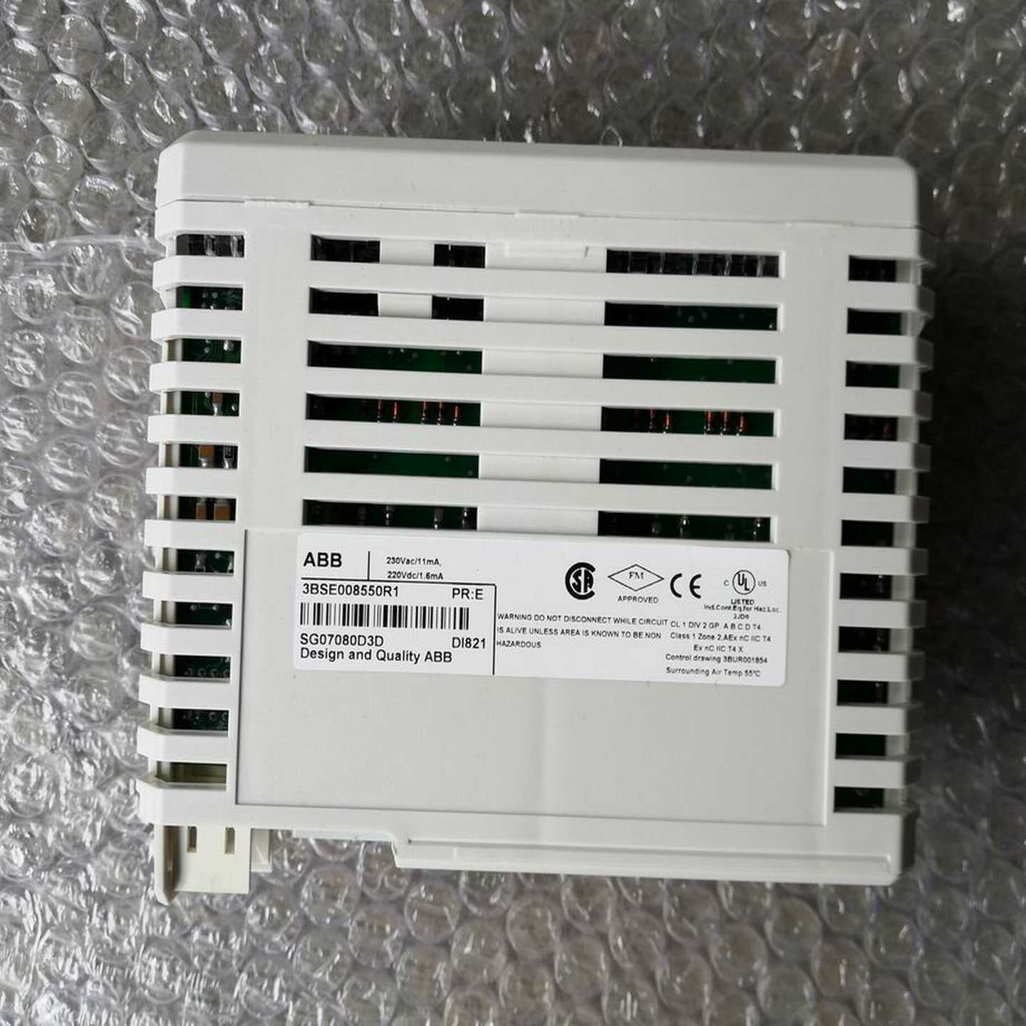 配件全新原装ABB S800 IO模块 DI821 3BSE008550R1现货议价