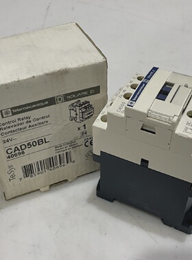 SQUARE D TELEMECANIQUE CAD50BL CONTROL RELAY 24V CAD50BL4069