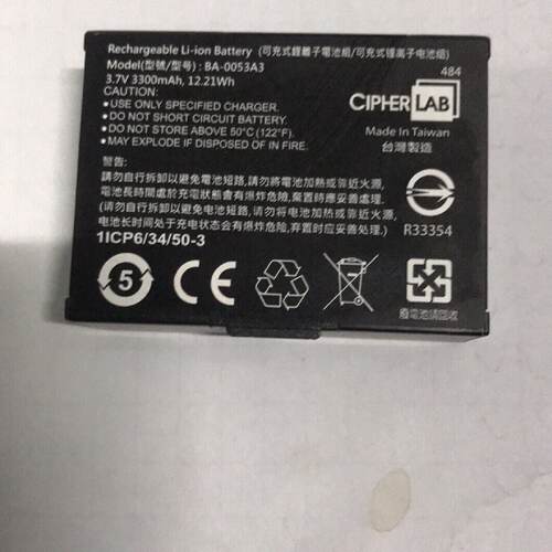 BA0053A3电池台湾欣技CipherlabCP50拍前询价