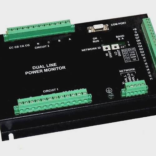 USED HORNER ELECTRIC HE200ACM501A1 DUAL LINE POWER MONITOR R