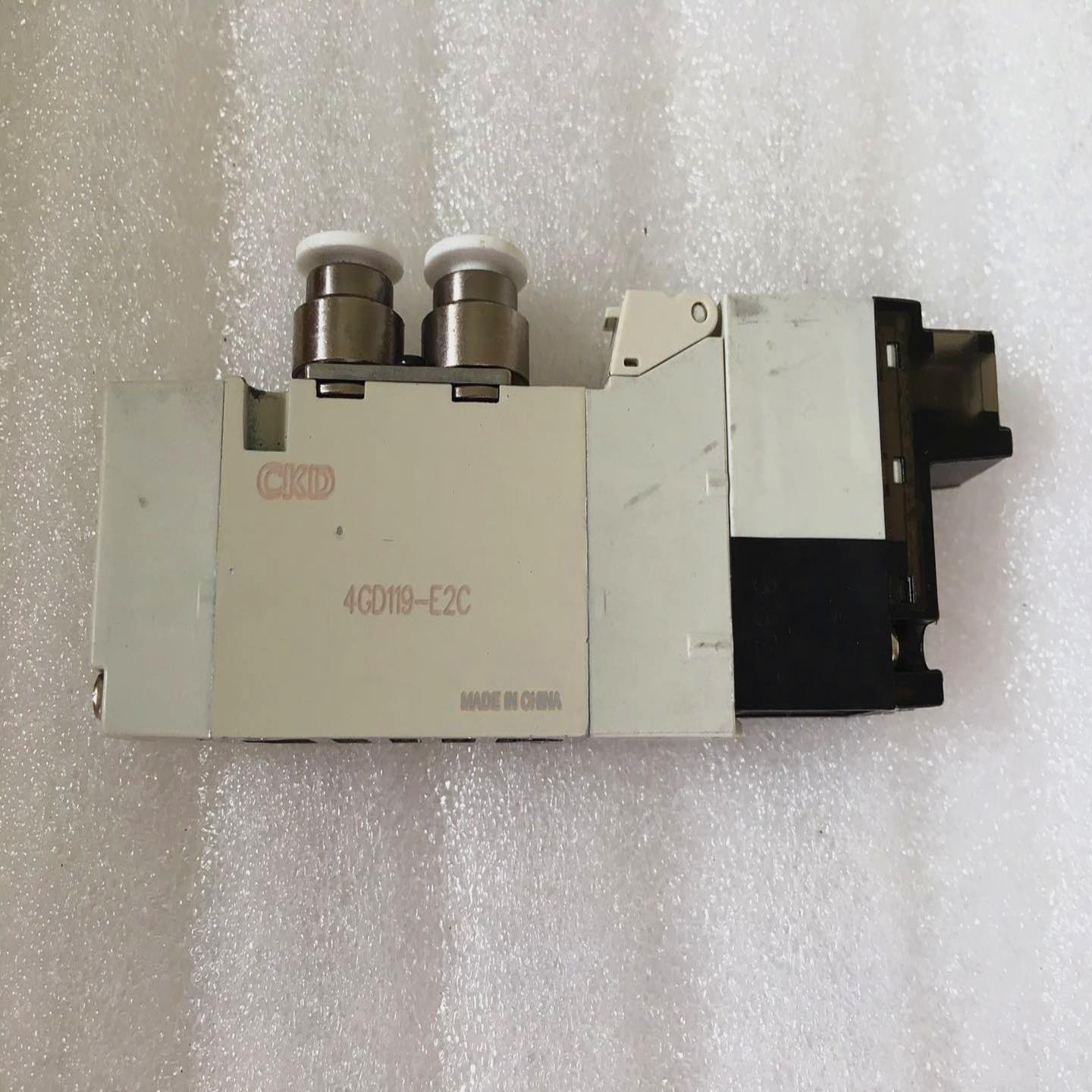 正品 拆机进口日本CKD电磁阀 4GD119-E2C 功能OK 当日发询价