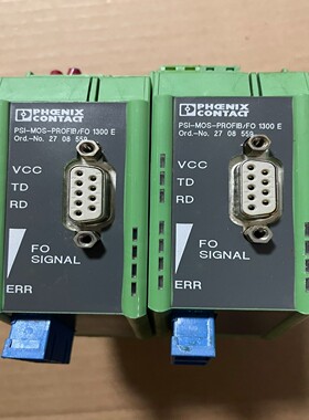 菲尼克斯模块 2708559 PSI-MOS-PROFIB/拍前询价