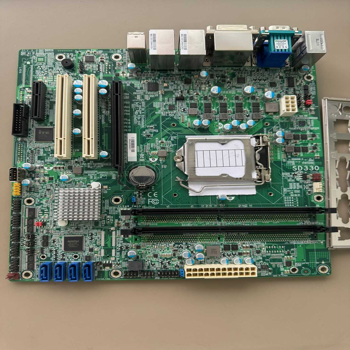 台湾DFI工控机主板SD330-H110C主板支持67代C询价