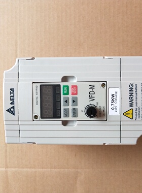 议价VFD007M21A 台达VFD-M系列0.75KW  220V 单相0.75KW变频器