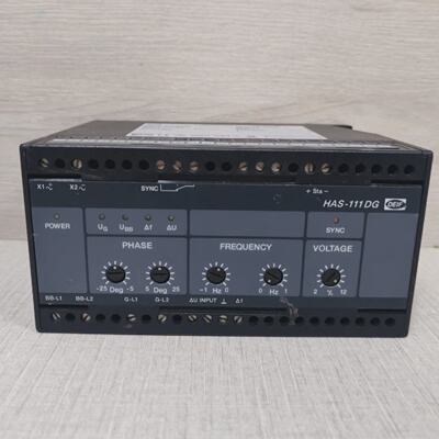 DEIF HAS111DG SYNCHRONIZATION  CIRCUIT BREAKER CLOSING 220VA