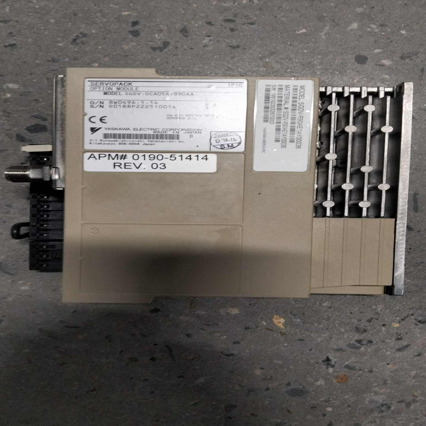 安川伺服驱动器模块，型号SGDV-R90AE1AY00036--议价商品