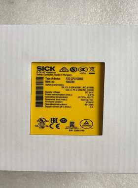 西克SICKFX3-CPU130002安全控制器，型号订货