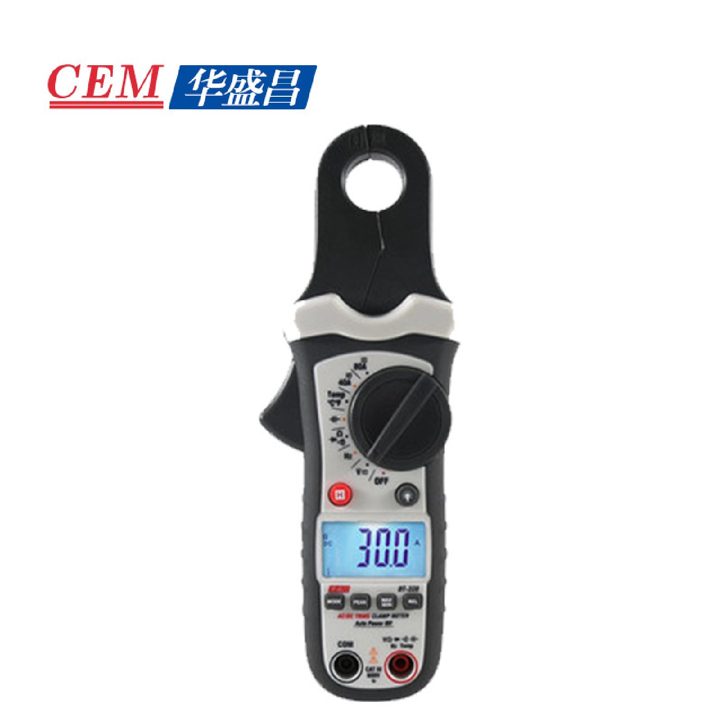 华盛昌（CEM）DT-338数字钳形表高精度真有效值钳形万用表