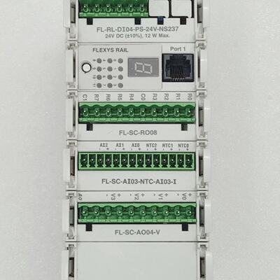 Selec Flexys Rail FLRLBS6NS237 PLC Modulare  Alimentatore Fl