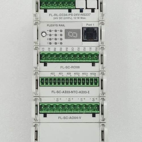 Selec Flexys Rail FLRLBS6NS237 PLC Modulare  Alimentatore Fl