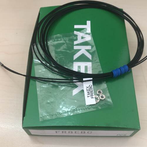 竹中TAKEX反射型光纤传感器FR8EBC全新包装配件齐全