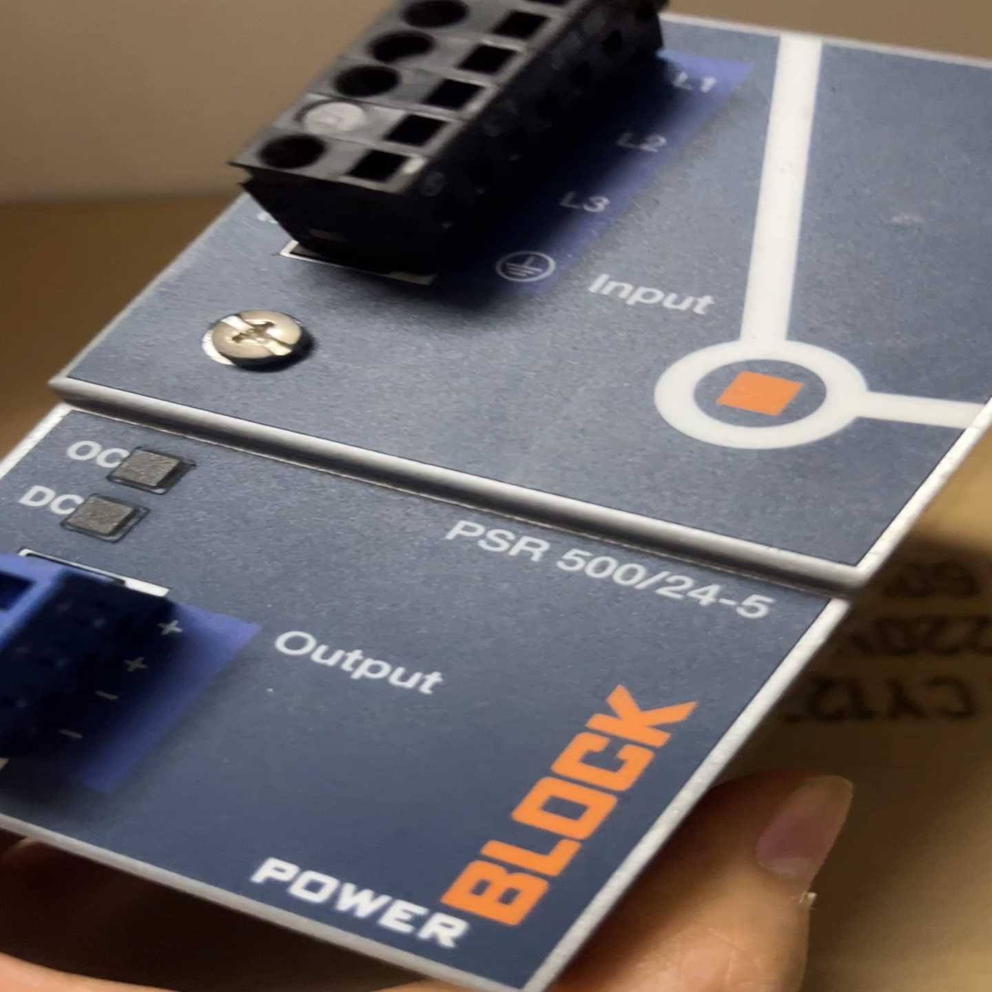 询价~BLOCK开关电源PSR500/24-5三相380v输入24