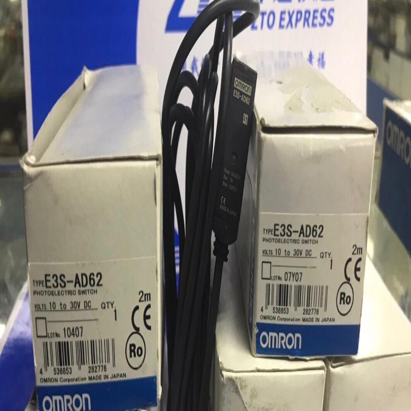 日本欧姆龙OMRON光电传感器E3S-AD62E3S-AT36议价