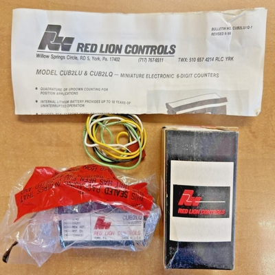 RedLionControlsCUB2LQ001388MiniatureElectronic6-Digit