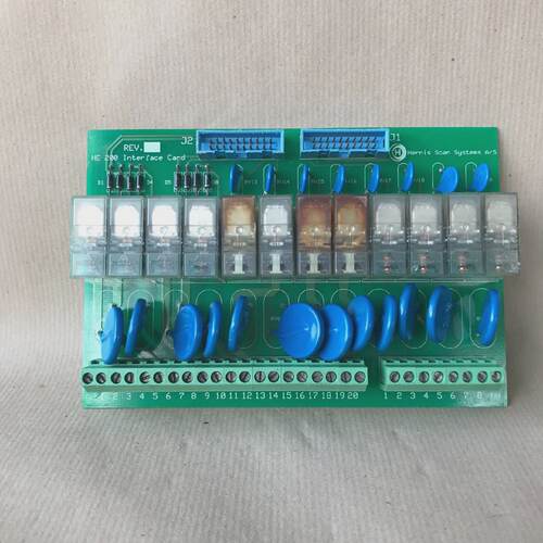 HERNIS SCAN SYSTEMS HE 200 INTERFACE CARD