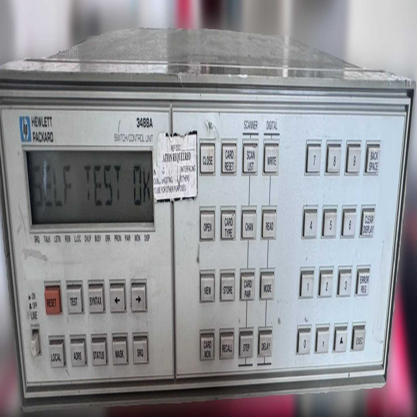 HP惠普数据采集器3488A，实物拍摄，板卡齐全，需要请私聊--议价