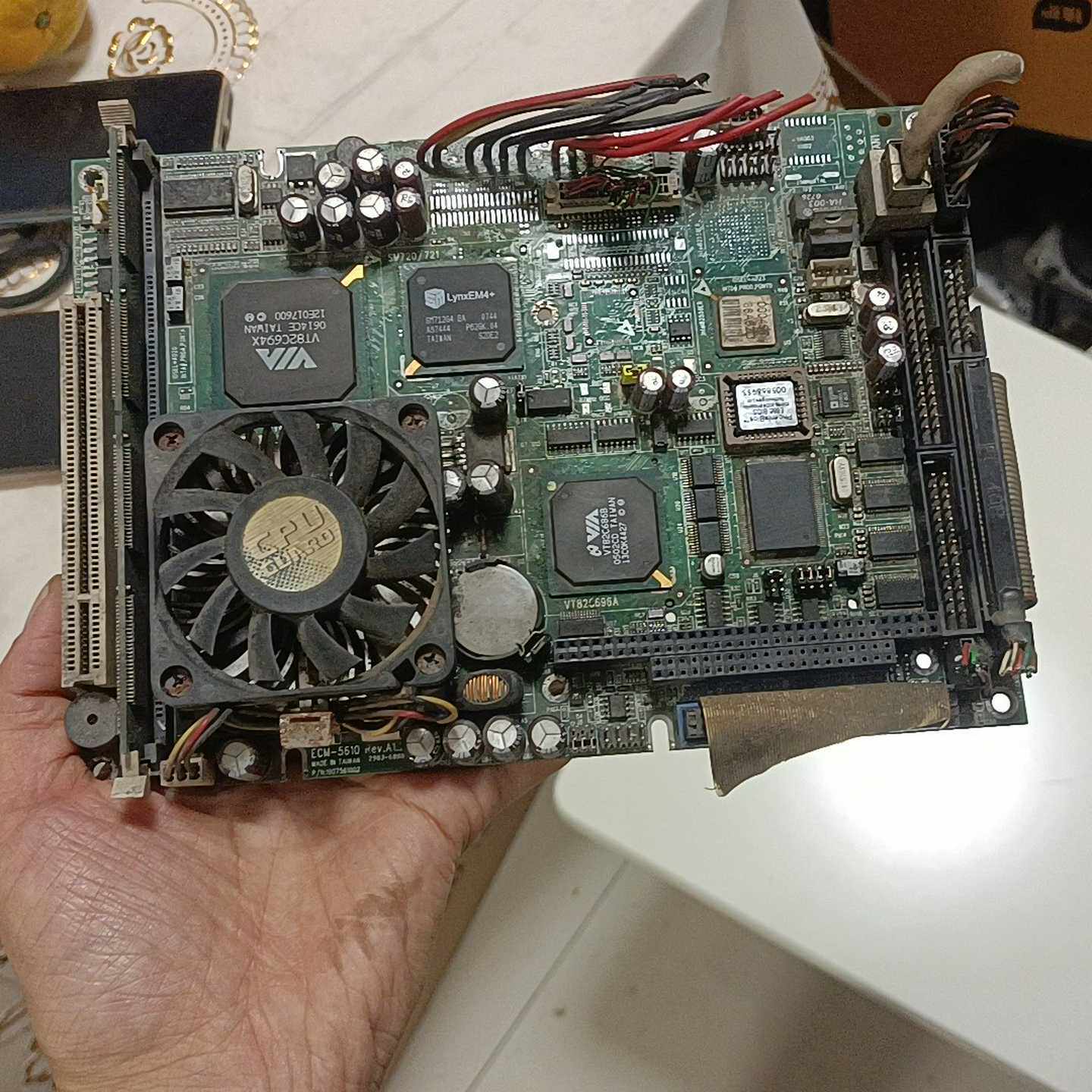 ECM-5610REVA1.2工业主板原配CPU风扇内存--议价商品