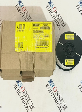 BRADYB30C-4000-581-WT多孔乙烯基标签胶带免费快速发货