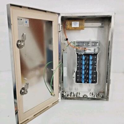 Eaton CrouseHinds 9373FB3 Fieldbus Barrera 12Spur Acero Inox