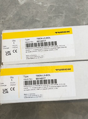 全新图尔克TBENL58IOL模块德国原装进口型号6-议价