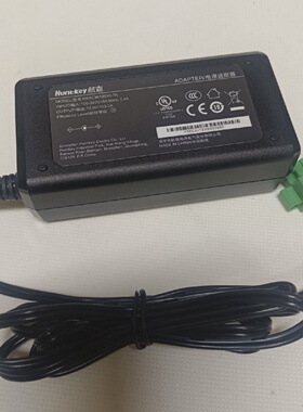 航嘉HKA03612030-7K12V3A工控机电源适配器绿色端子插头接口电源