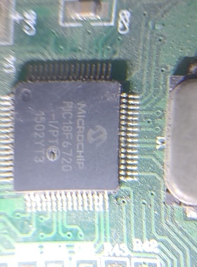 电子元器件PIC18F67201旧货带板120个议价
