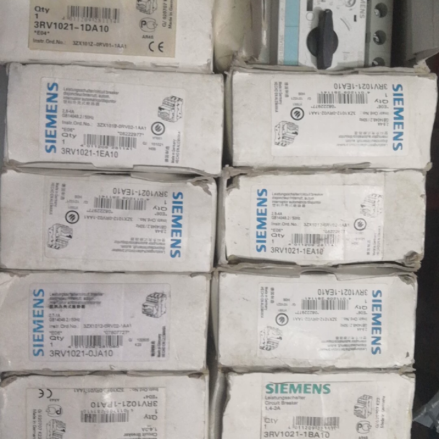 马达保护开关3RV1021-0JA103RV10