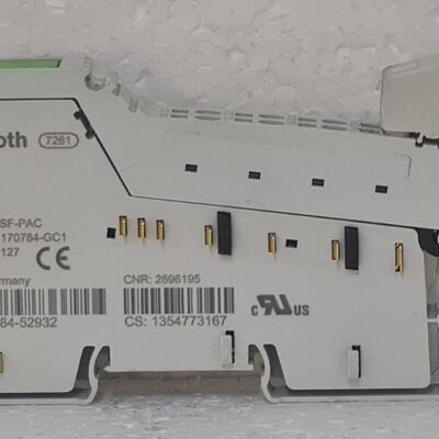 Rexroth RIB IL AI 2SFPAC INLINE ANALOG INPUT MODULE MNR R911